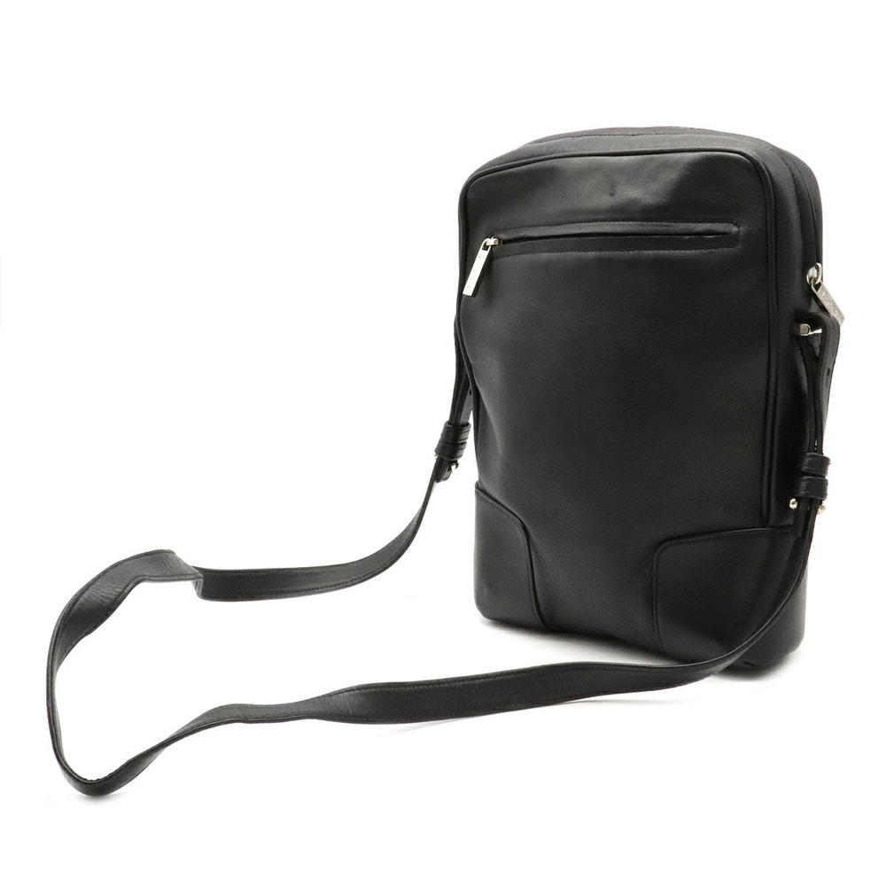 Loewe Black Bag Leather Crossbody Anagram Black